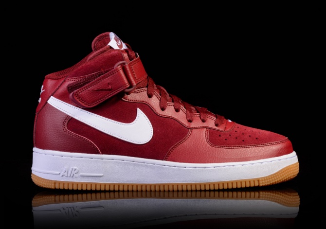 buty nike air force 1 mid '07 team red buty nike air force 1 mid '07 team red