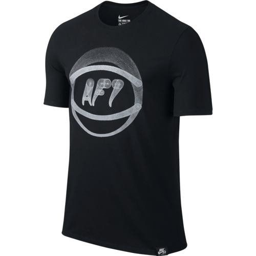 NIKE AF1 BALL ART TEE BLACK