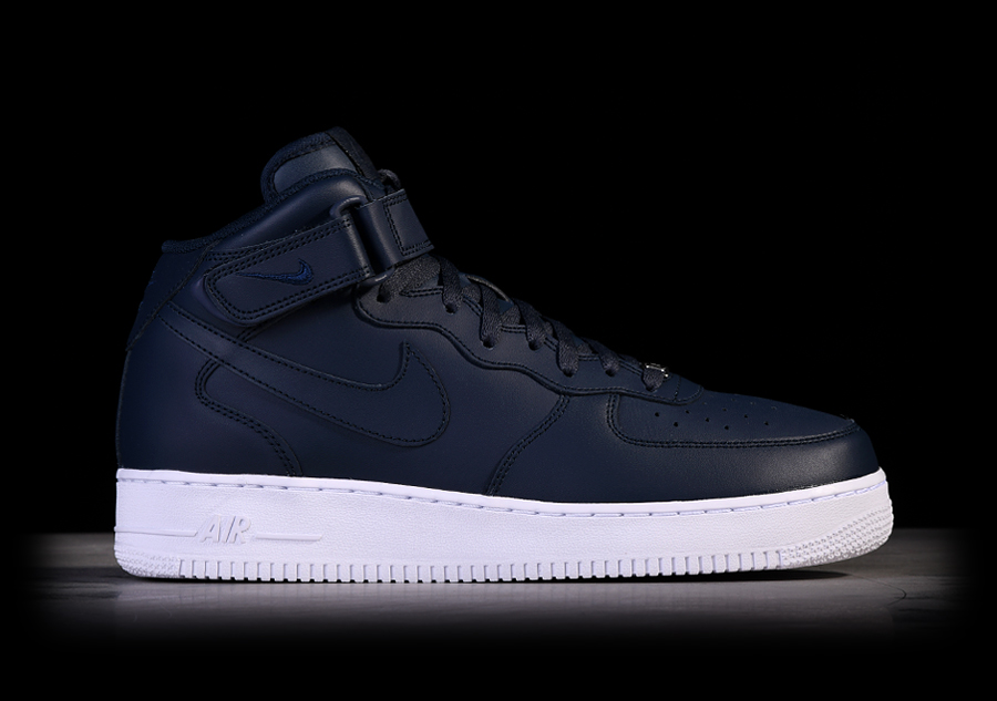 nike air force 1 mid obsidian