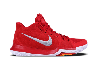NIKE KYRIE 3 RED SUEDE