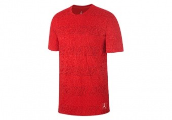 NIKE AIR JORDAN 3 TEE UNIVERSITY RED