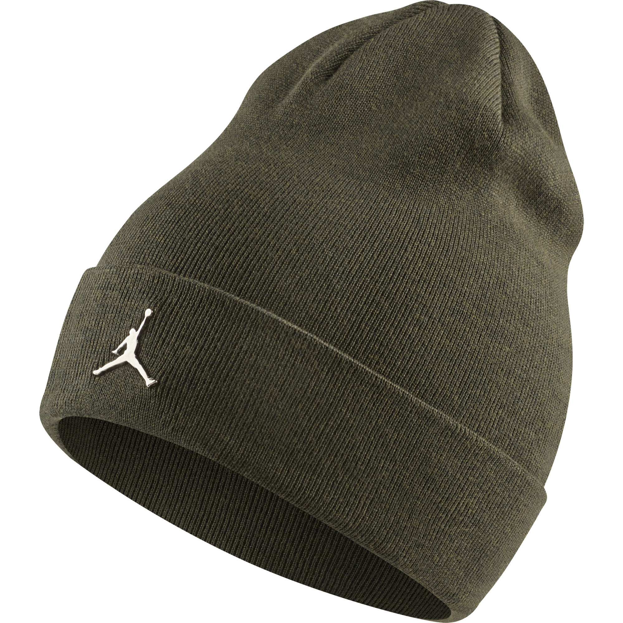 NIKE AIR JORDAN CUFFED BEANIE OLIVE CANVAS