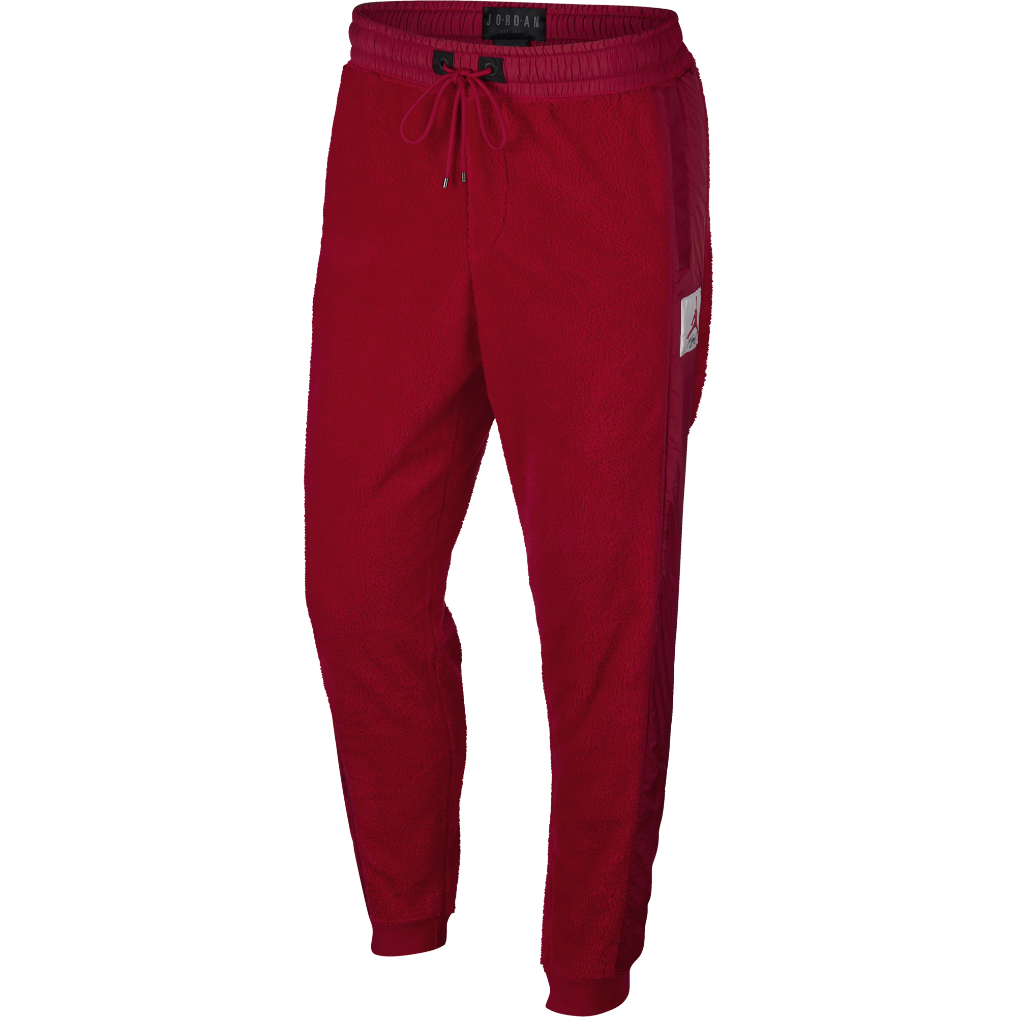 NIKE AIR JORDAN WINGS OF FLIGHT FLEECE PANTS GYM RED