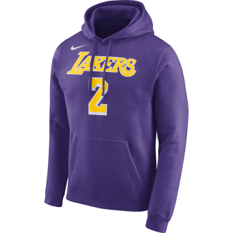 NIKE NBA LOS ANGELES LAKERS LONZO BALL HOODIE FIELD PURPLE