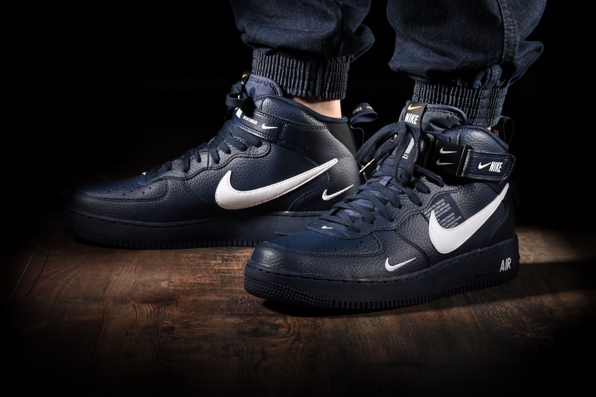 NIKE AIR FORCE 1 MID '07 LV8 OBSIDIAN