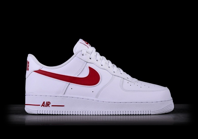 gym red and white air force 1