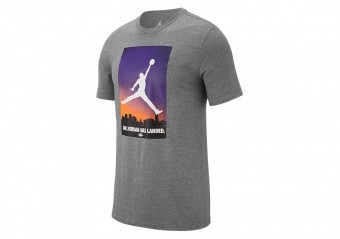 NIKE AIR JORDAN 23 TEE CARBON HEATHER