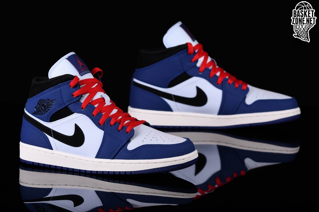 NIKE AIR JORDAN 1 RETRO MID SE DEEP ROYAL BLUE price 3112.50k Basketzone