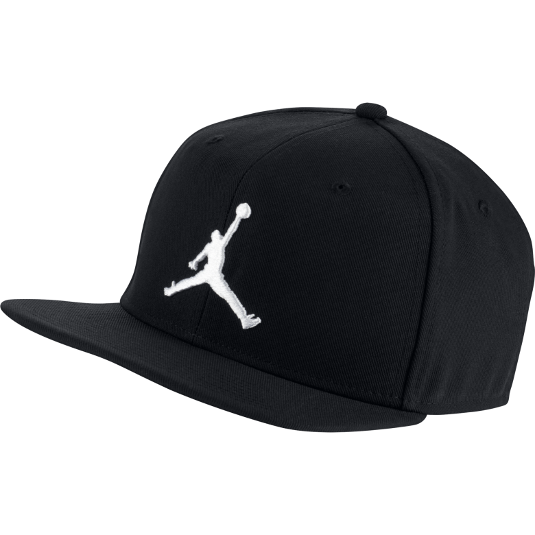 black jumpman hat