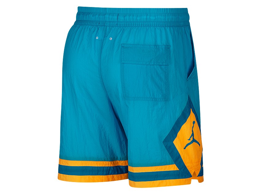 nike blue and yellow shorts
