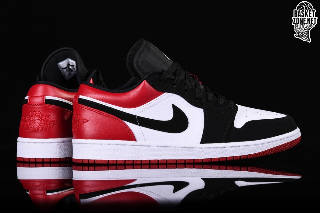 Nike Air Jordan 1 Retro Low Black Toe