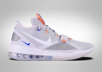 NIKE AIR FORCE MAX LOW WOLF GREY TOTAL ORANGE