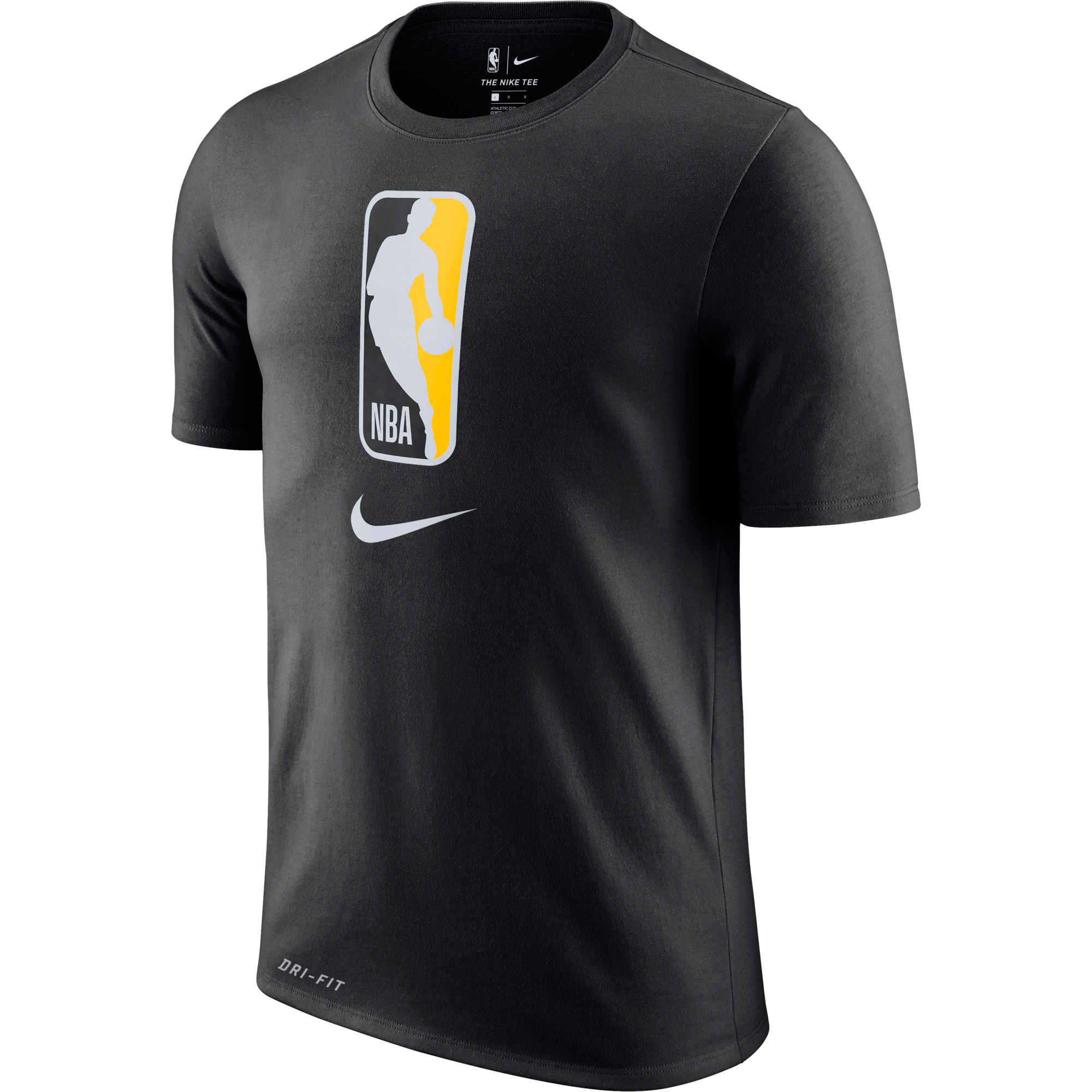 NIKE NBA TEAM 31 DRY TEE BLACK AMARILLO