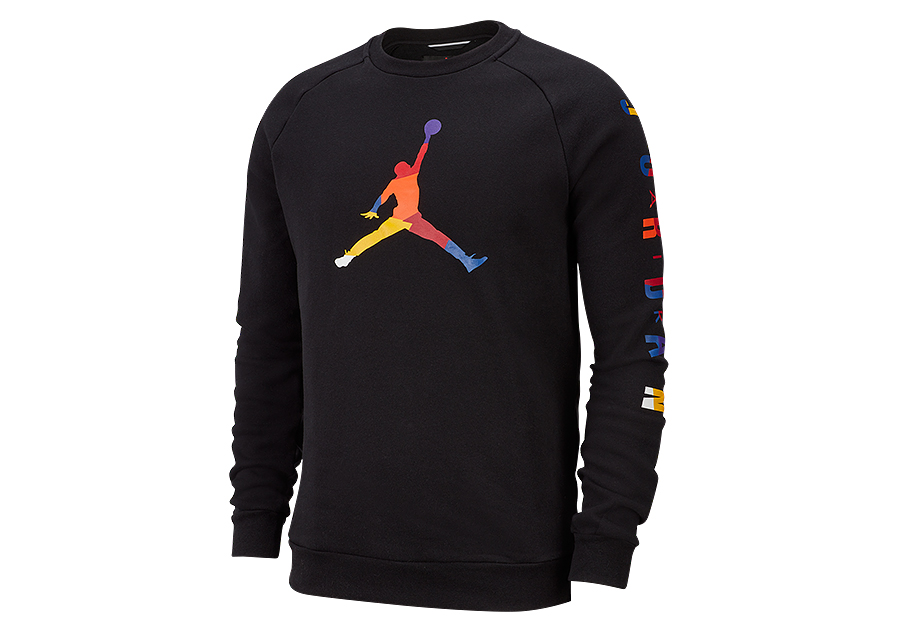 bluza air jordan dna fleece crew