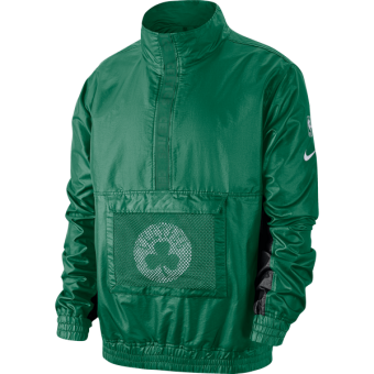 NIKE NBA BOSTON CELTICS LIGHTWEIGHT COURTSIDE JACKET CLOVER