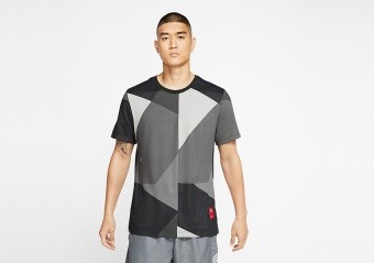 NIKE KYRIE IRVING DRI-FIT TEE LIGHT SMOKE GREY