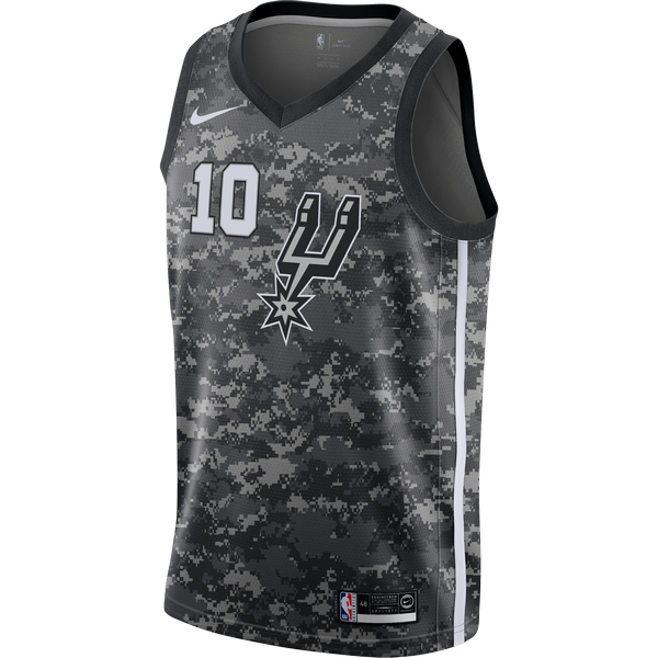 DeMar DeRozan San Antonio Spurs Nike City Edition Swingman Jersey - Black