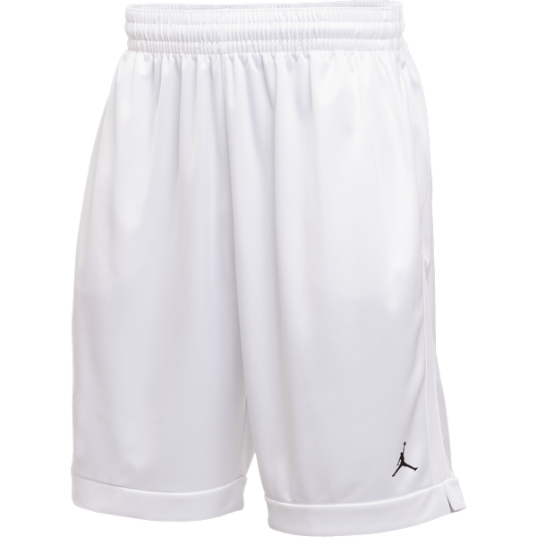 NIKE AIR JORDAN BASKETBALL PRACTICE SHORTS TEAM WHITE