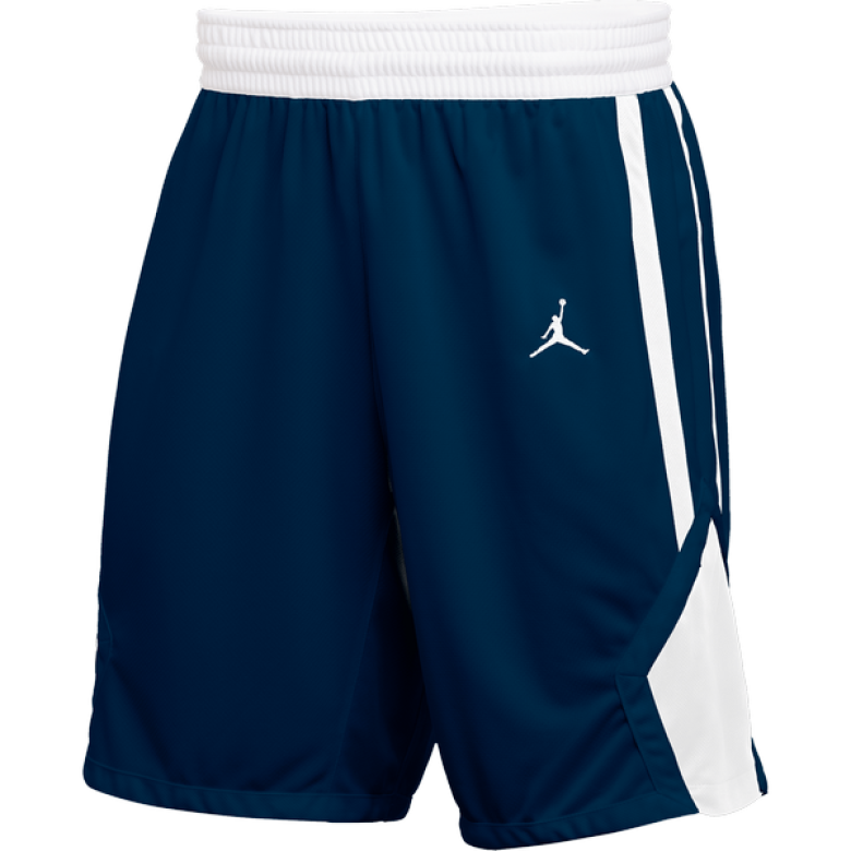 navy blue jordan basketball shorts