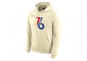 76ers nike showtime hoodie