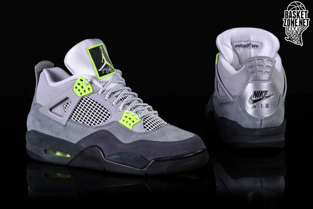 nike air jordan 4 neon