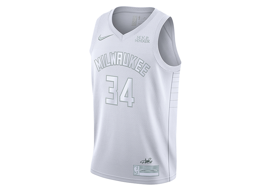 Giannis antetokounmpo jersey white cheap