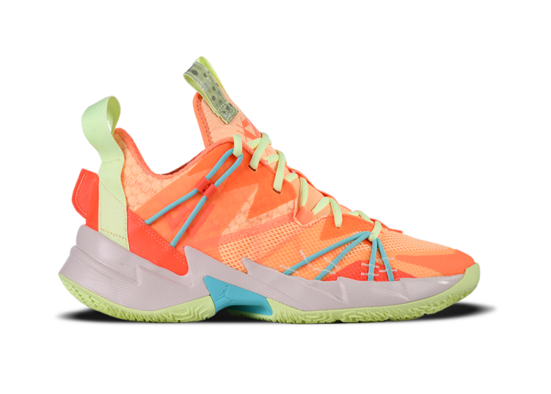 NIKE AIR JORDAN WHY NOT ZER0.3 SE GS ATOMIC ORANGE R. WESTBROOK