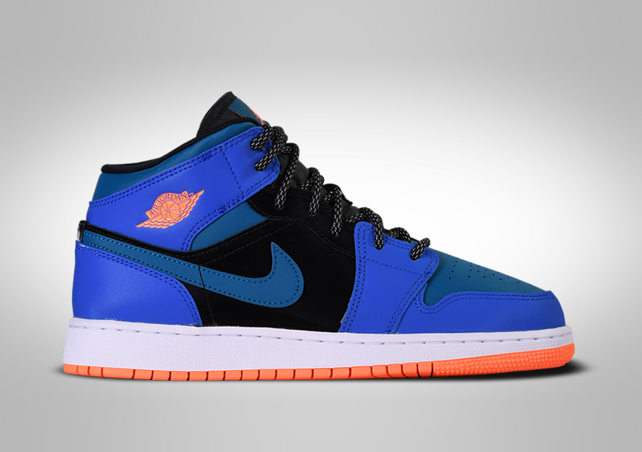 NIKE AIR JORDAN 1 RETRO MID GS RACER BLUE