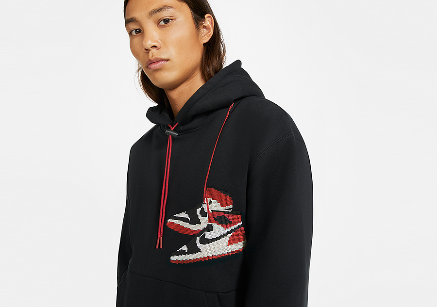 jordan jumpman holiday hoodie white