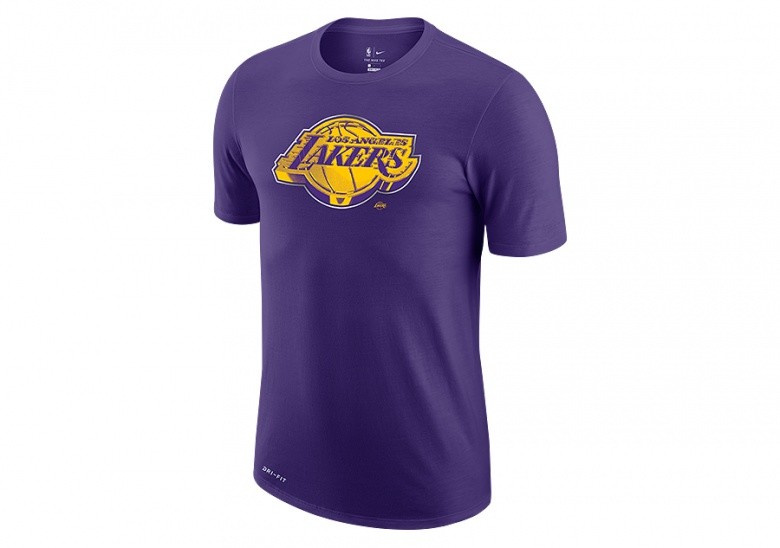Nike Los Angeles Lakers Statement Edition Dri-fit Nba Short-sleeve Top in  Purple for Men