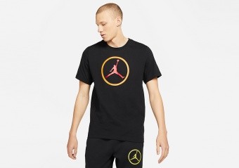 NIKE AIR JORDAN SPORT DNA HBR CREW TEE BLACK