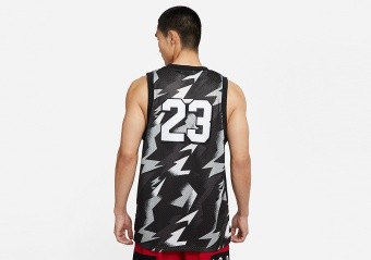 NIKE AIR JORDAN JUMPMAN JERSEY BLACK