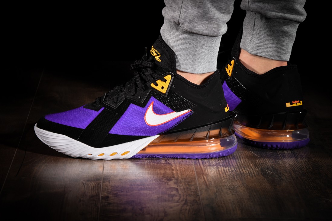 lebron 18 lakers low