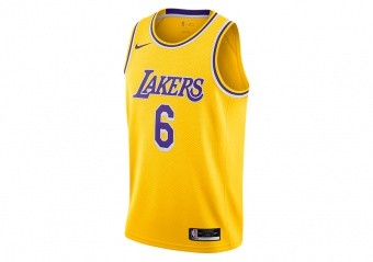 NIKE NBA LOS ANGELES LAKERS LONZO BALL SWINGMAN ROAD JERSEY