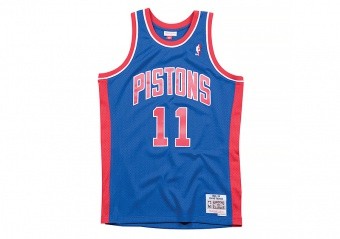 MITCHELL & NESS NBA SWINGMAN JERSEY DETROIT PISTONS - ISAIH THOMAS #11