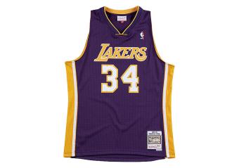 Los Angeles Lakers SHAQUILLE O NEAL Jersey LORE SERIES CITY EDITION #34 XL  MINT