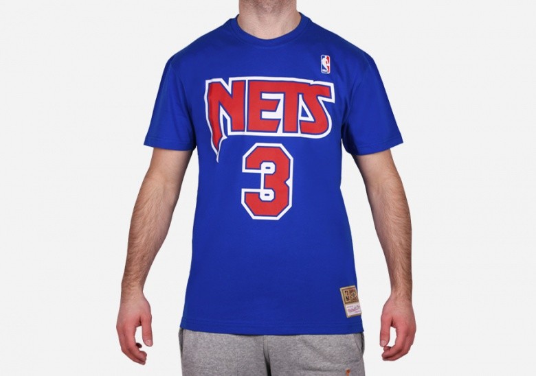 MITCHELL & NESS NAME&NUMBER TEE NEW JERSEY NETS – DRAZEN PETROVIC