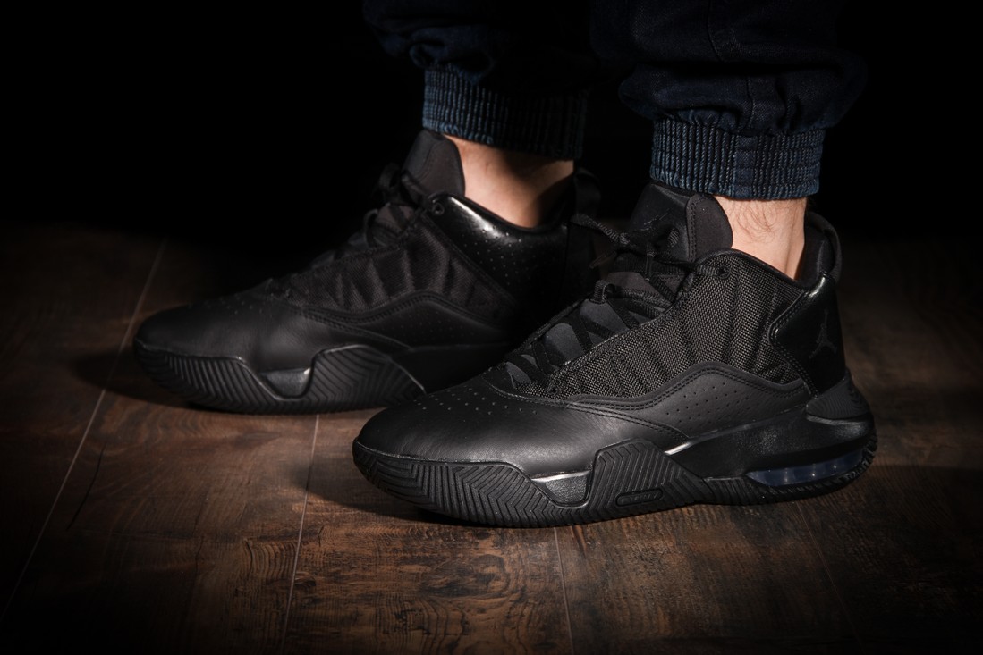 NIKE AIR JORDAN STAY LOYAL TRIPLE BLACK