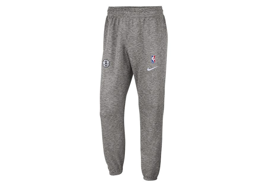 NIKE NBA BROOKLYN NETS SPOTLIGHT PANTS GREY HEATHER