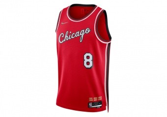 Chicago Bulls Zach Lavine Nike City Edition Swingman Jersey Men