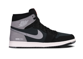 NIKE AIR JORDAN 1 RETRO HIGH ELEMENT GORE-TEX BLACK PARTICLE GREY