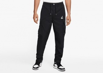 NIKE AIR JORDAN STATEMENT ESSENTIALS UTILITY PANTS BLACK