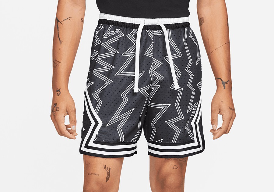 Jordan AIR DIAMOND SHORT - Pantalón corto de deporte - black/negro 