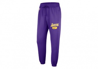 Nike+X+NBA+La+Lakers+Practice+Shorts+Aj5077+504+Lebron+Davis+Kobe+Shaq+Sz+L  for sale online
