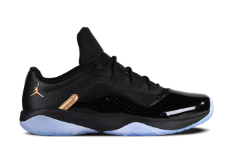 NIKE AIR JORDAN 11 RETRO LOW COMFORT DMP BLACK GOLD