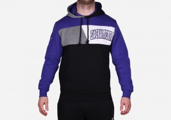 MITCHELL & NESS COLOR BLOCKED FLEECE HOODIE SACRAMENTO KINGS