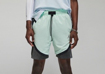 NIKE AIR JORDAN DRI-FIT SPORT STATEMENT SHORTS MINT FOAM