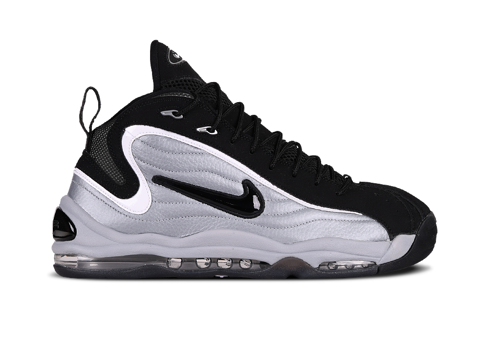 NIKE AIR TOTAL MAX UPTEMPO METALLIC SILVER REGGIE MILLER RETRO for
