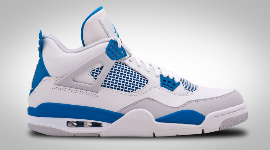 NIKE AIR JORDAN 4 IV RETRO MILITARY BLUE