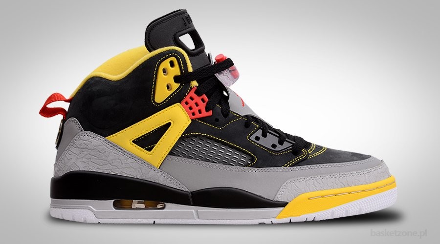 jordans black red and yellow